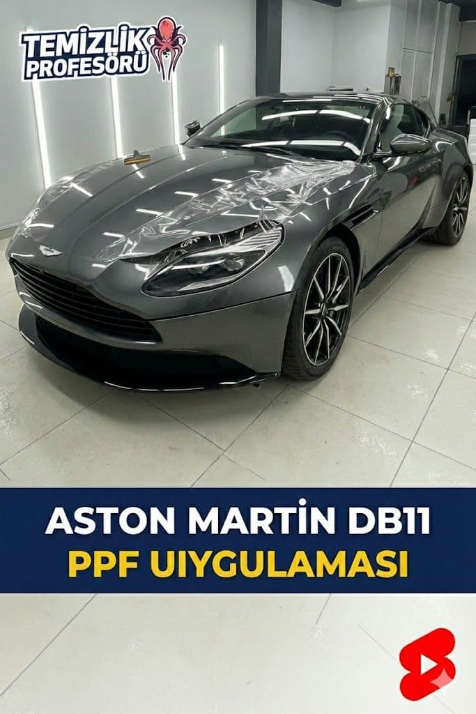 Aston Martin DB11 PPF Uygulaması